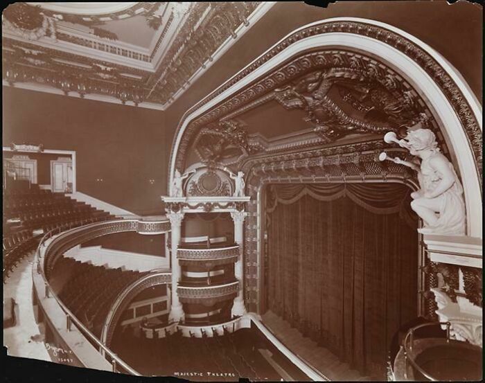 Grand Interior Majestic Theatre Columbus Circle