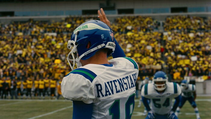 In The Dark Knight Rises (2012), One Of The Football Players Is Named “Ravenstahl”. He Was Played By Luke Ravenstahl, Then Mayor Of Pittsburgh