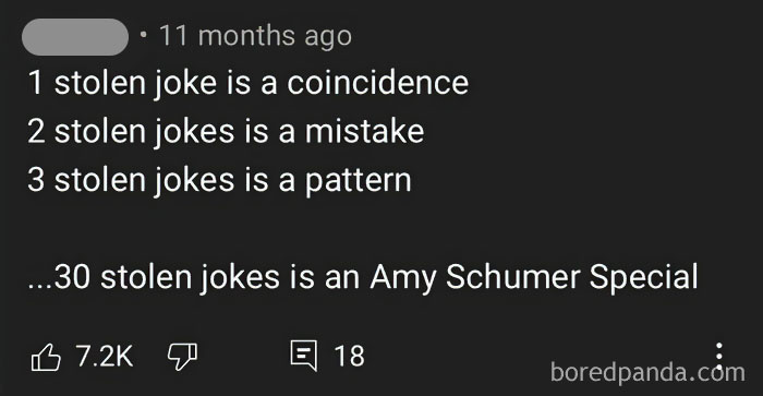This Came From A 26 Minute Video Documenting Her Stolen Jokes