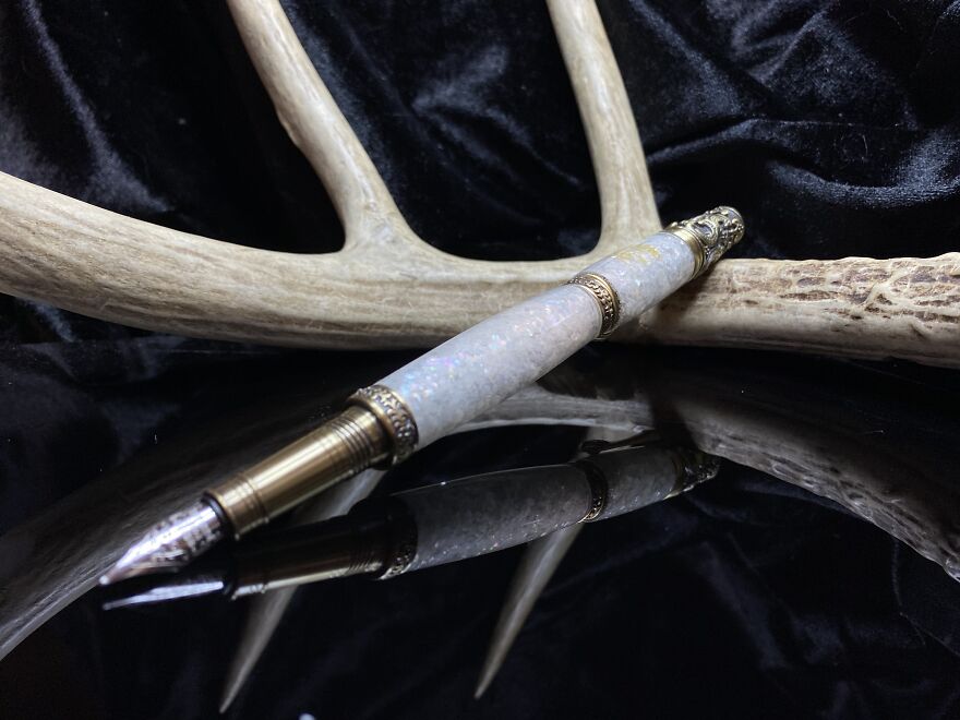How To Make A Mother Of Pearl Victorian Fountain Pen