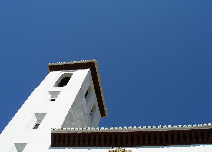 On Vacation In Spain With Very Blue Sky