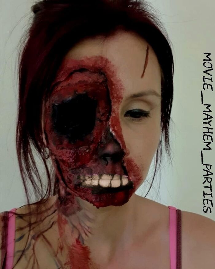 Body-Art-Optical-Illusion-Makeup-Transformations-Movie-Mayhem-Makeup-Emma-Van-De-Peer