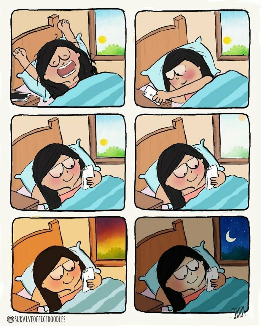 Indian Artist Shows The Daily Problems Of Women In A Fun Way