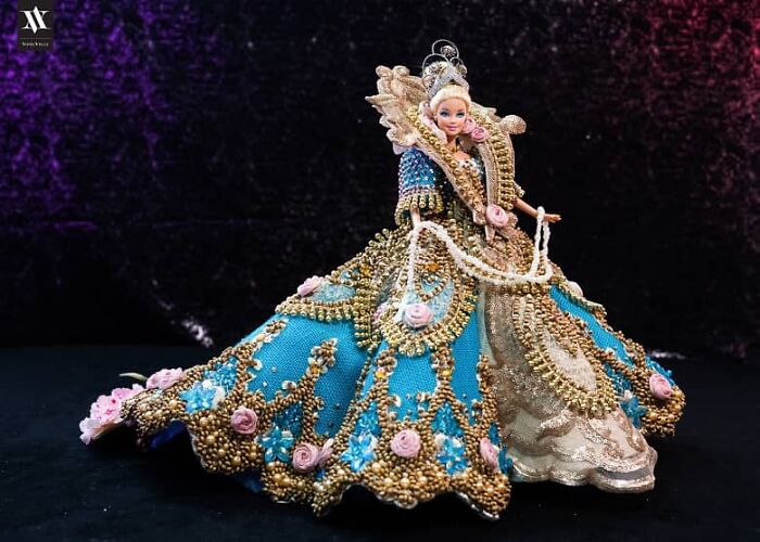 These Filipino Designers Dresses Barbie Dolls For Flores De Mayo And Deserves On Met Gala