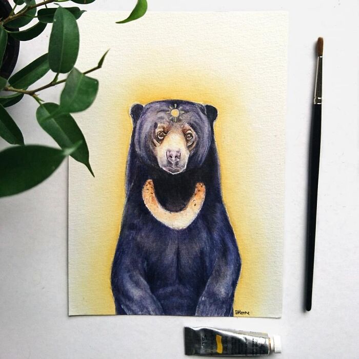 I Paint Watercolour Pet Portraits