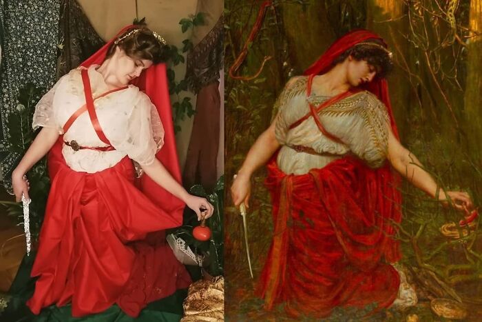 Valentin Prinsep "Medea The Sorceress" (1880)