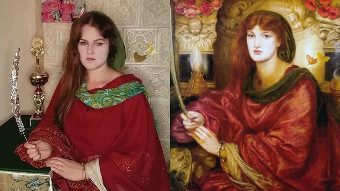 Dante Gabriel Rossetti "Sibylla Palmifera" (1866-1870)