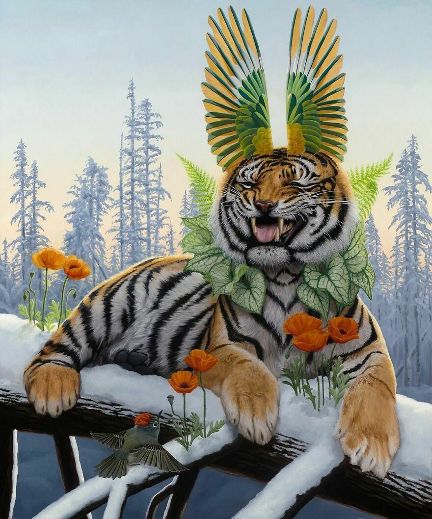 Artist Draws Inspiration From Nature To Make His Surreal Paintings