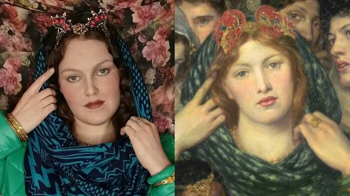 Dante Gabriel Rossetti "The Beloved (The Bride)" 1865-1866