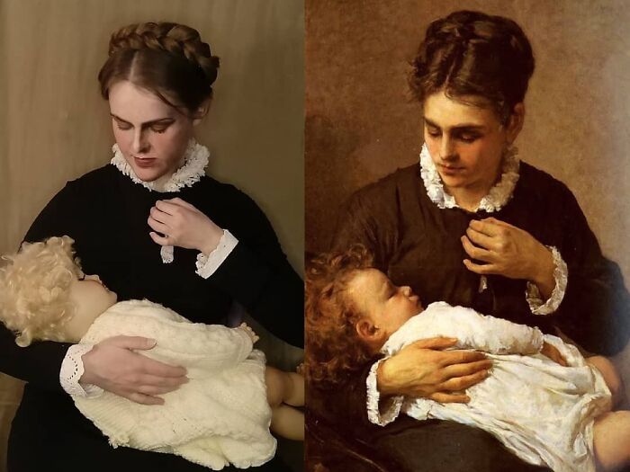 Silvestro Lega "Maternity" (1882)