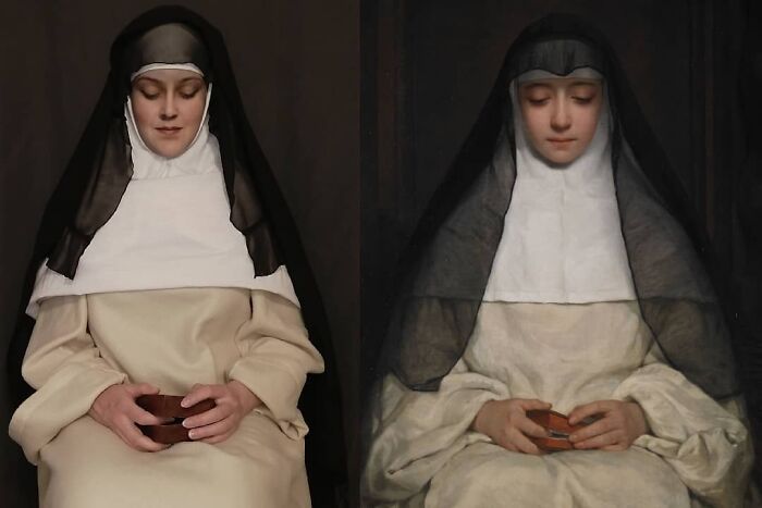 Henriette Browne "A Nun" (1859)