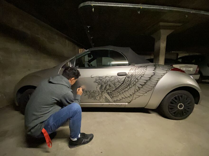 Express Yourself. Take Art To The Streets. Let Your Imagination Fly. Art Of The People.embark On A Journey Of Creativity And Show The World Who You Really Are. The Art Of Your Car.