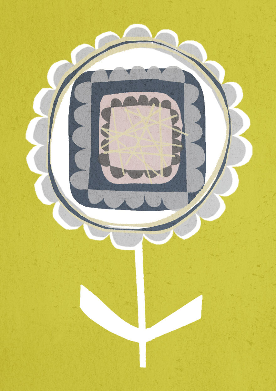 Artist Distills The Joy Of Spring Down Into These Amazing Retro Illustrations.