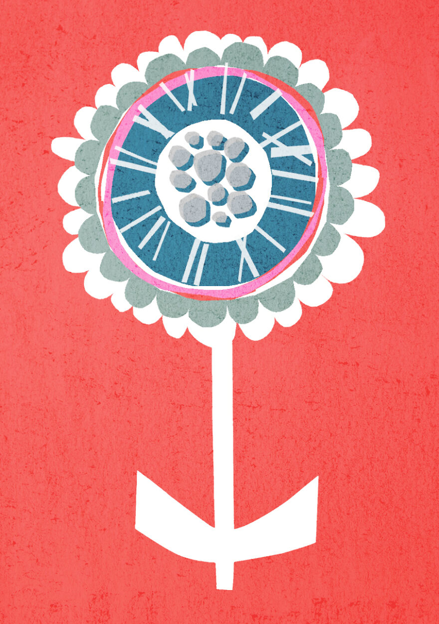 Artist Distills The Joy Of Spring Down Into These Amazing Retro Illustrations.