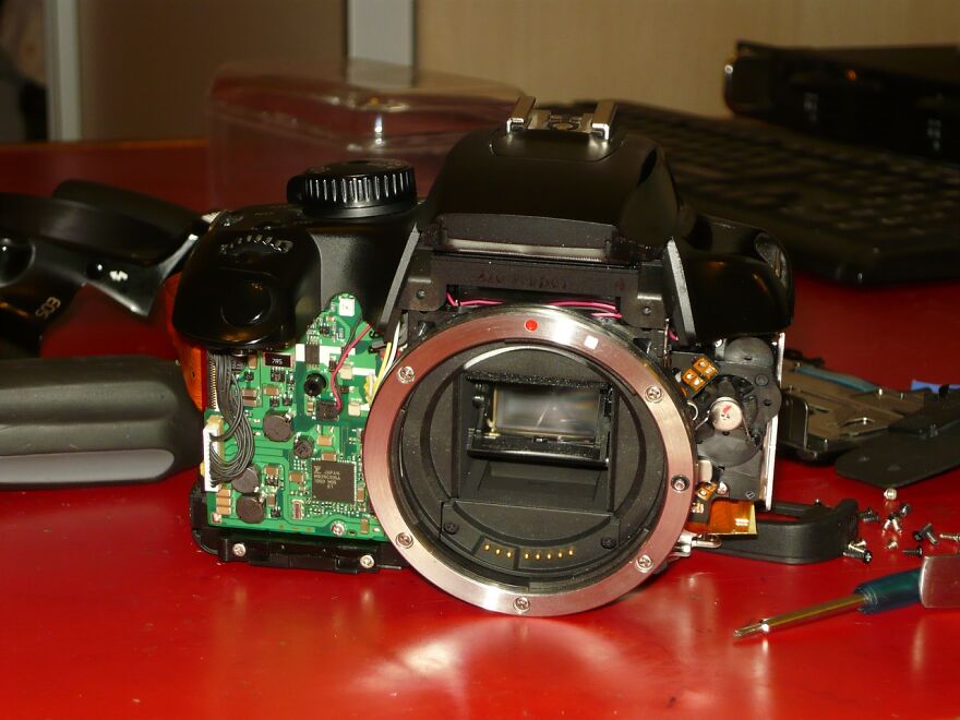 How I Replaced The Shutter Blades Of A Canon 1000d Dslr Camera And Saved It From The Trash Can