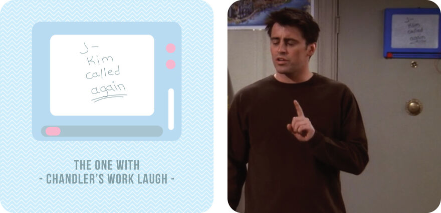 S05e12 B: The One With Chandler’s Work Laugh