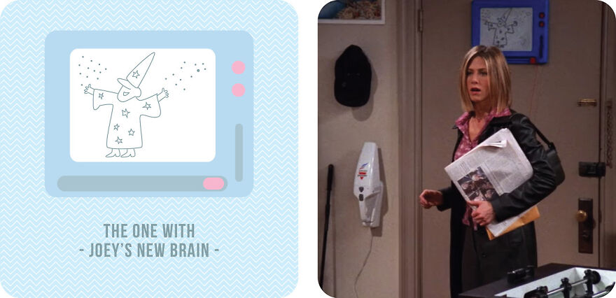 S07e15: The One With Joey’s New Brain