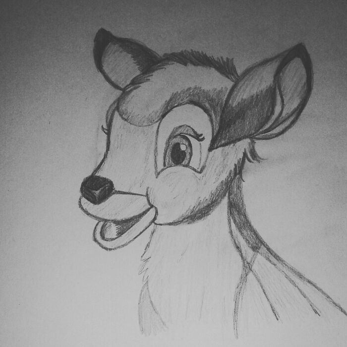 A Picture Of "Bambi" I Drew A Few Years Ago