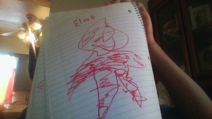 The Way I Drew Elmo...