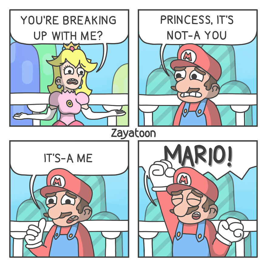 I'm Sorry Peach, Lets-A Go Out Together Instead Of You And Mario!