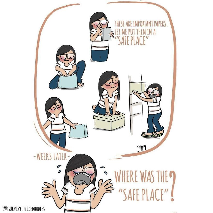 Indian Artist Shows The Daily Problems Of Women In A Fun Way