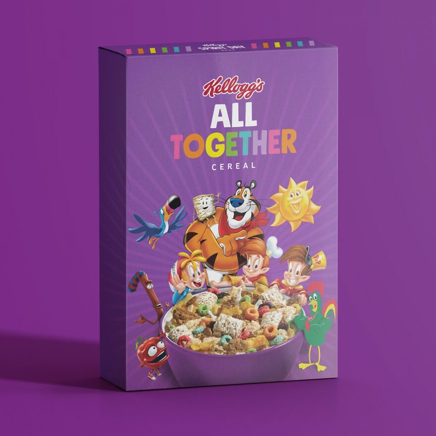 Kellogg’s And Glaad Made A Special Edition 'All Together' Cereal At Kellogg's NYC Café
