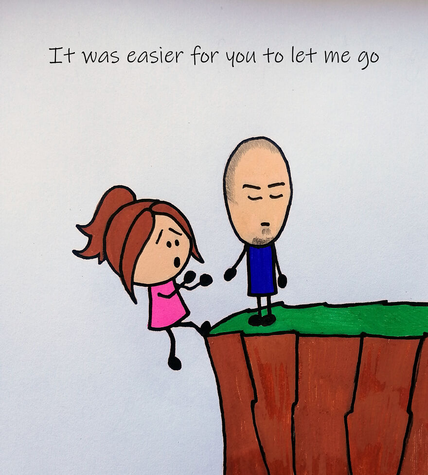I Created 17 Little Drawings To Help Me Going Through A Bad Breakup