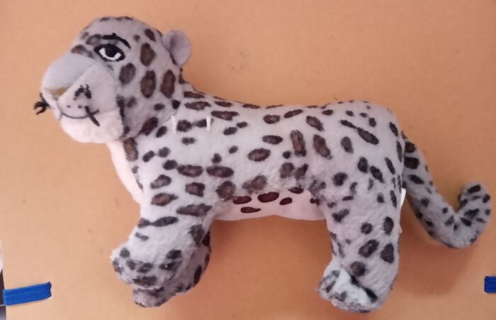 I've Somehow Managed To Hold Onto This 2008 Snow Leopard Mc Donald's Happy Meal Toy For Almost 13 Years. The Weird Thing Is That It Seems To Follow Me Around. It's Always Somewhere Where It's Easy To Grab And I Still Don't Know Why It's Always So Close To Me After All These Years. It Was On Top Of A Box Under My Desk Today