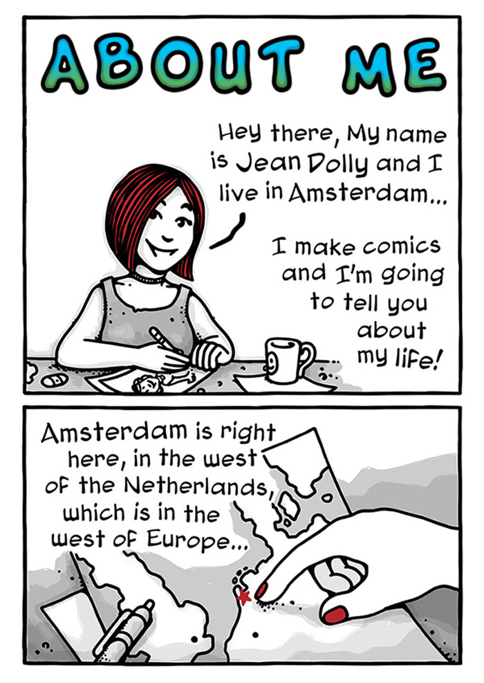 Here's My 11 Comics About Everyday Life In Amsterdam