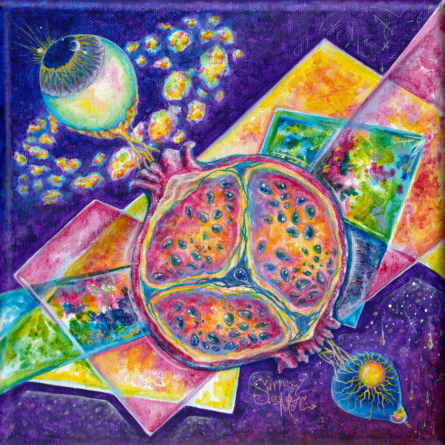 I Accidentally Painted A Cosmic Event. (Or Eight.) I Accidentally Painted A Cosmic Event. (Or Eight.)