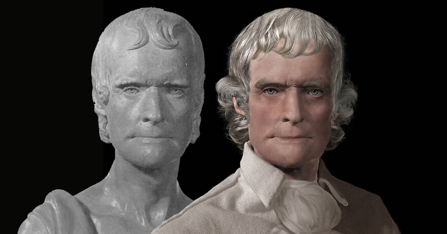 The Real Face Of Thomas Jefferson