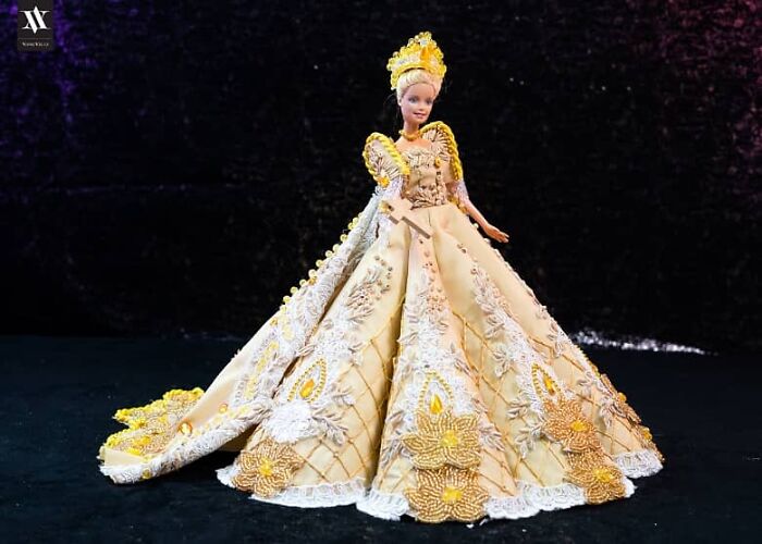These Filipino Designers Dresses Barbie Dolls For Flores De Mayo And Deserves On Met Gala
