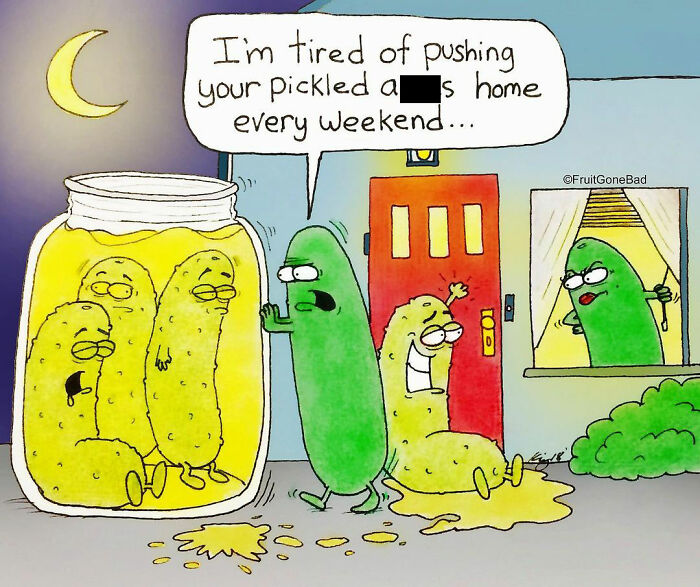 Fruit-Veggies-Foods-Comics-Dark-Humor-Fruit-Gone-Bad-NY-Cartoonist