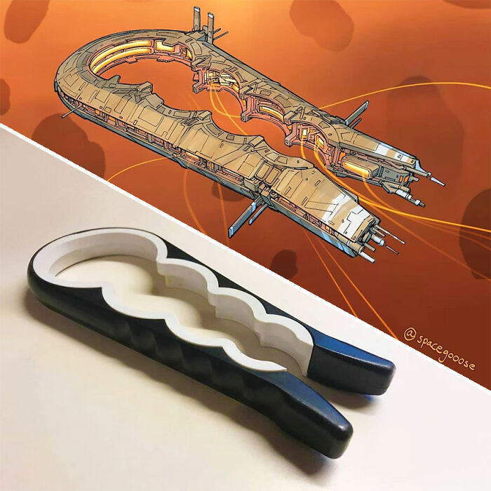 Artist Turns Everyday Things Into Spaceships, And The Result Is Out Of This World (23 New Pics)