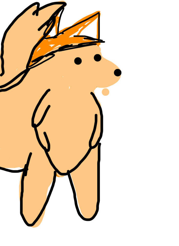 Im Not The Best At Drawing, But Heres Ed Sheeren As A Doggo