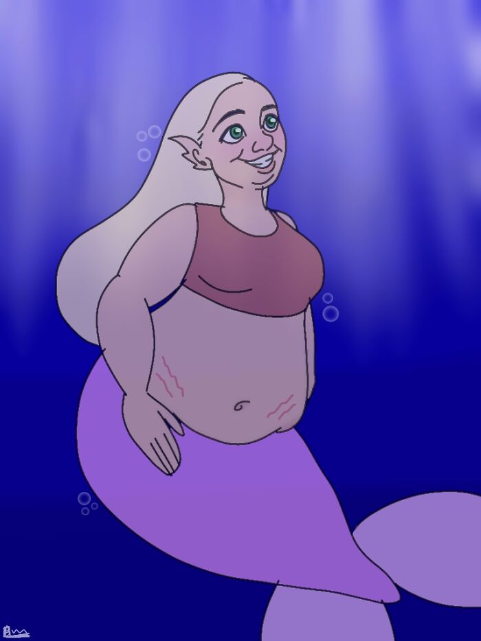 Chubby Mermaid :)