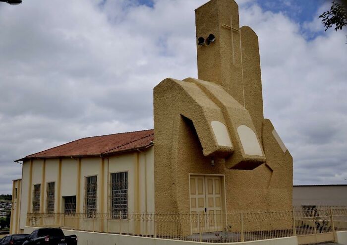 Saint Benedict Church, Andrelândia, Minas Gerais, Brazil. Built In 1989