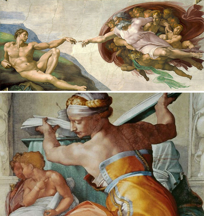"If Everyone In The Painting Looks Unreasonably Jacked, Including The Women, It's A Michelangelo"
