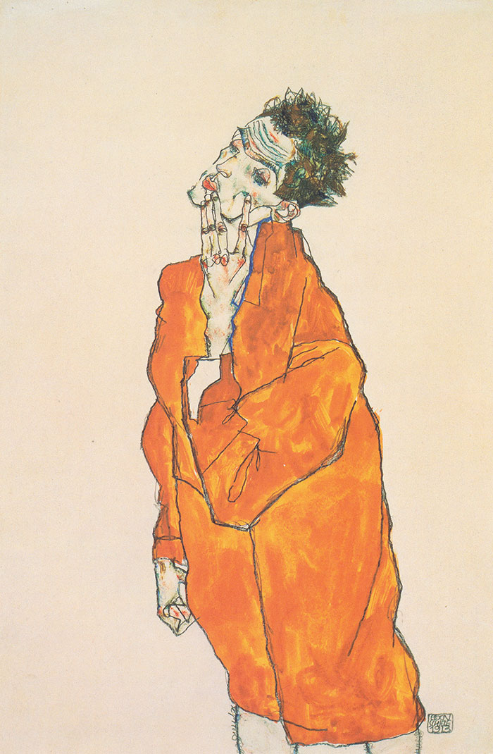 "If It Looks Like The Artistic Equivalent Of A Nicotine Addiction, Its An Egon Schiele"