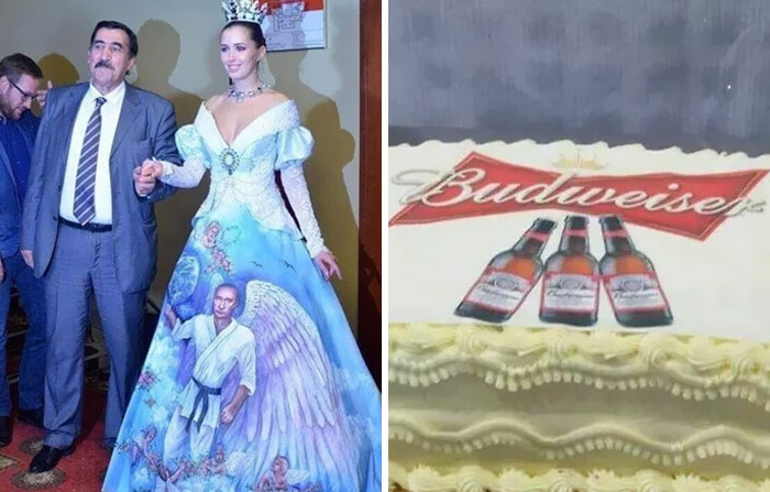 People Are Sharing Pics From The Most Tasteless Weddings They’ve Been To