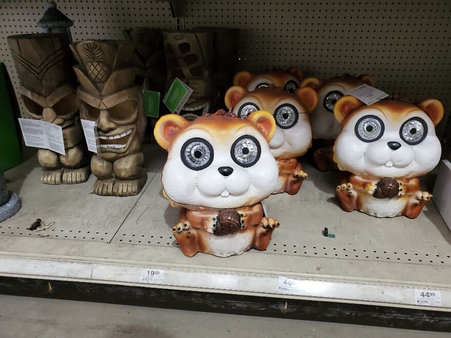 These Would Be Terrifying At Night. I Want Them All.