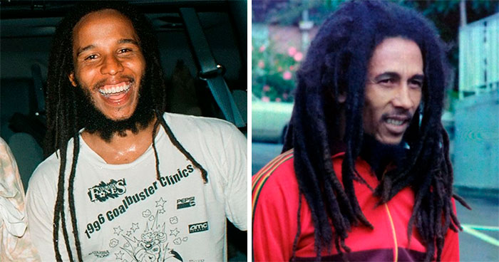 Ziggy Marley y Bob Marley