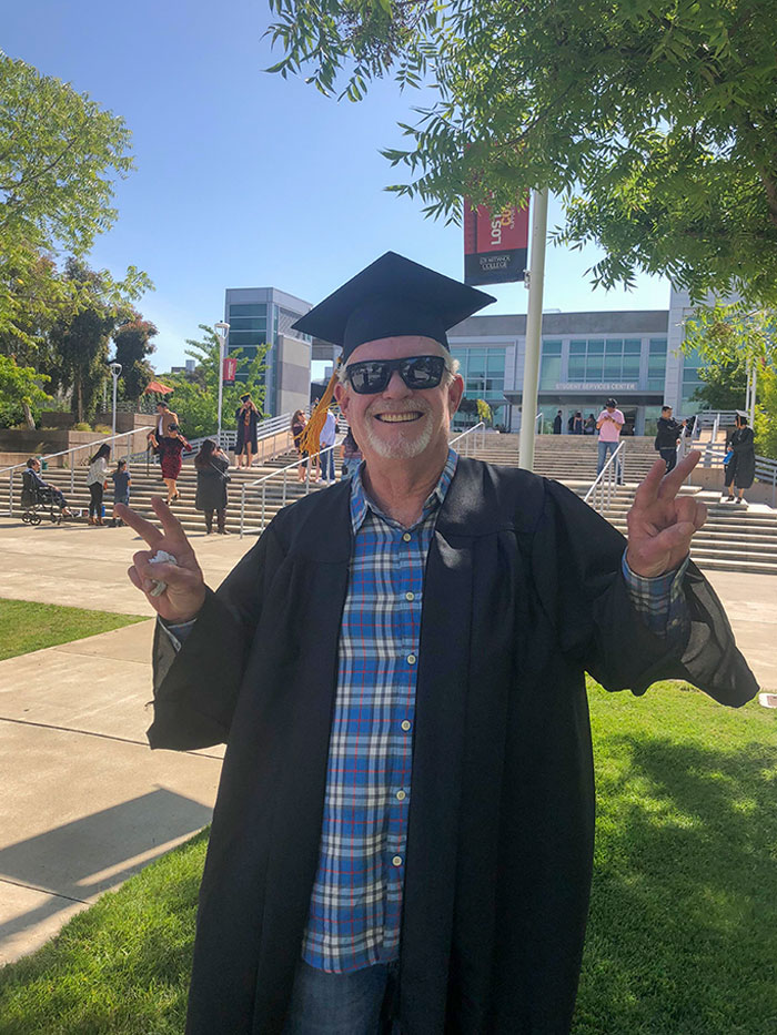My Dad Just Graduated College Today At 63 Years Old