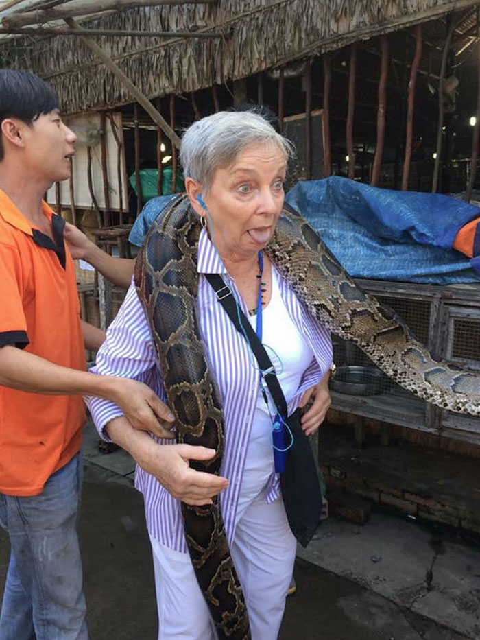 My Grandma Is 78 And Refuses To Slow Down. This Is Her On Her 14-Day Vacation In Cambodia