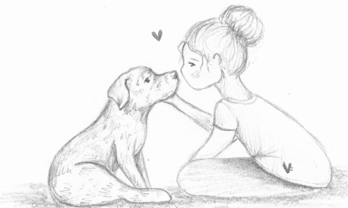 I Love Sketching Moments Of Life As A Dog Owner