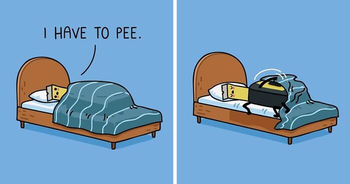 30 Adorable Comics That Have Unexpected Takes On Everyday Situations | Bored  Panda