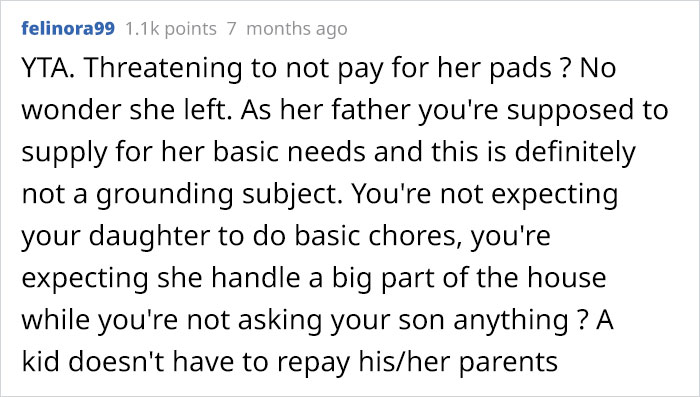 Dad Makes Daughter Do House Chores In Return For Menstrual Pads, The Internet Goes Berserk On Him