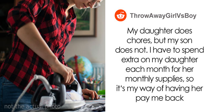 Dad Makes Daughter Do House Chores In Return For Menstrual Pads, The Internet Goes Berserk On Him