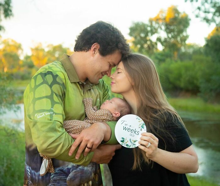 Steve Irwin’s Daughter Bindi Gives Her Baby Her First Australia Zoo Khakis