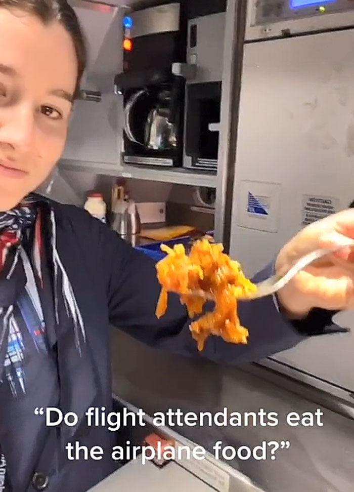 "Do Flight Attendants Eat The Airplane Food?"